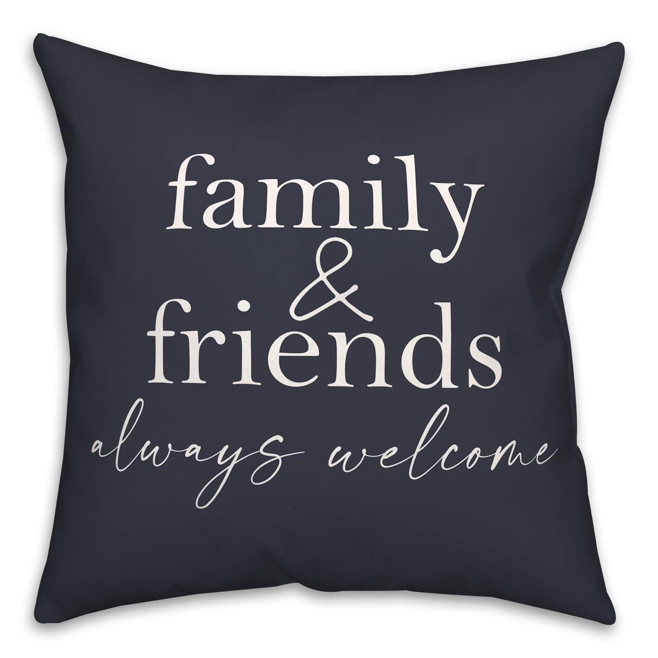 18" Family & Friends Indoor/Outdoor Pillow